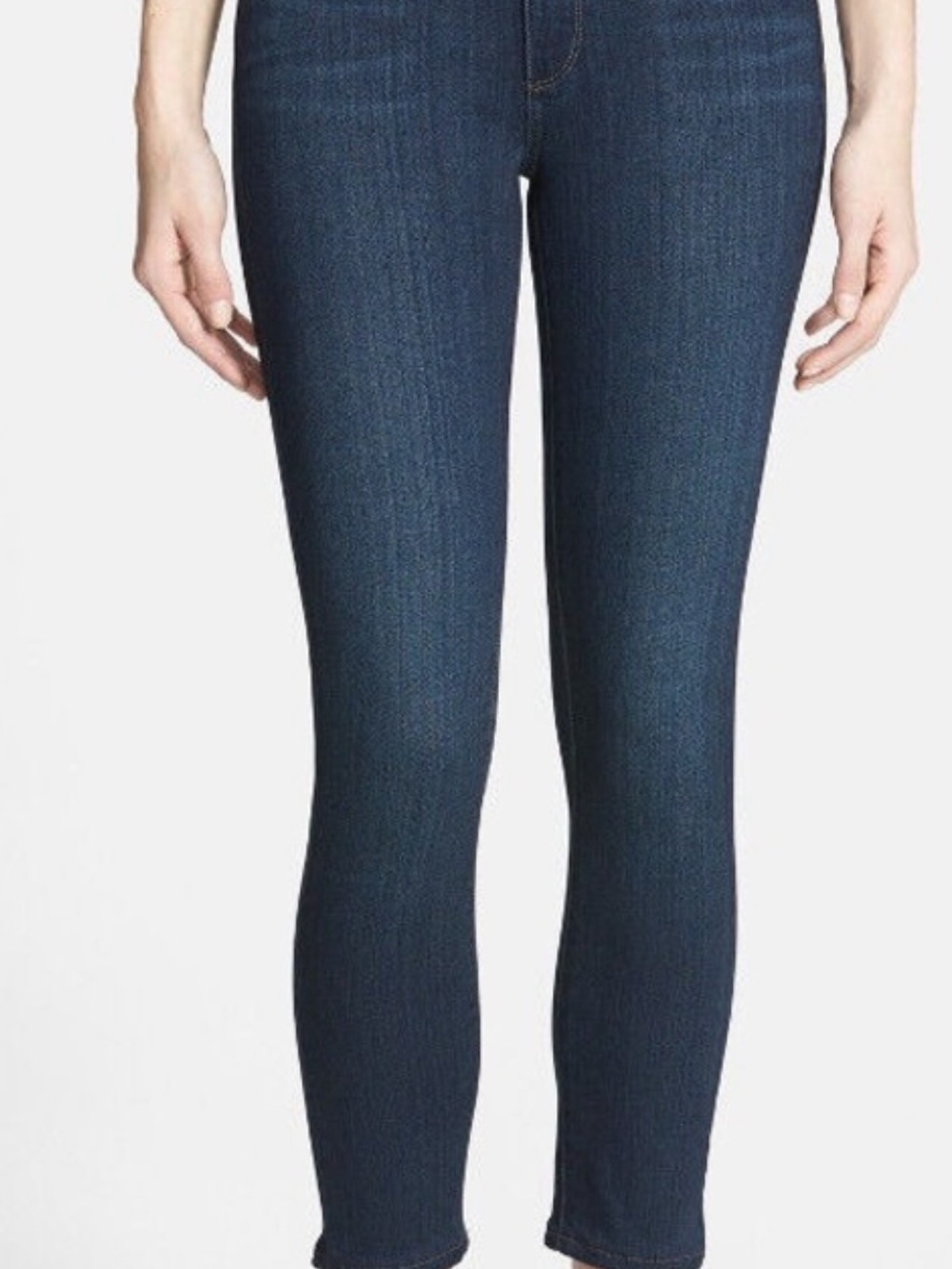 PAIGE Verdugo crop Indigo Skinny Jeans